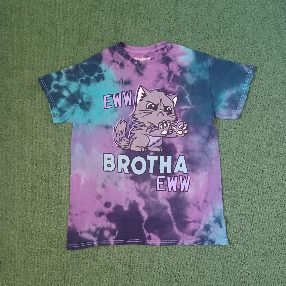 NWOT Ewww Brotha Ewww Meme Cat T Shirt Size Small